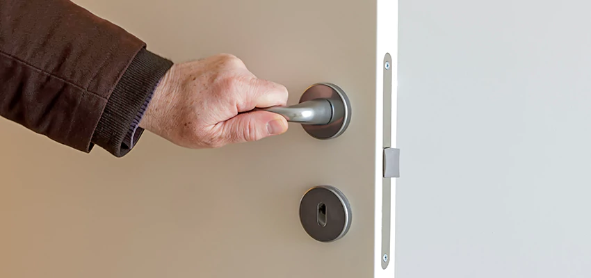 Restroom Locks Privacy Bolt Installation in Kensington, California
